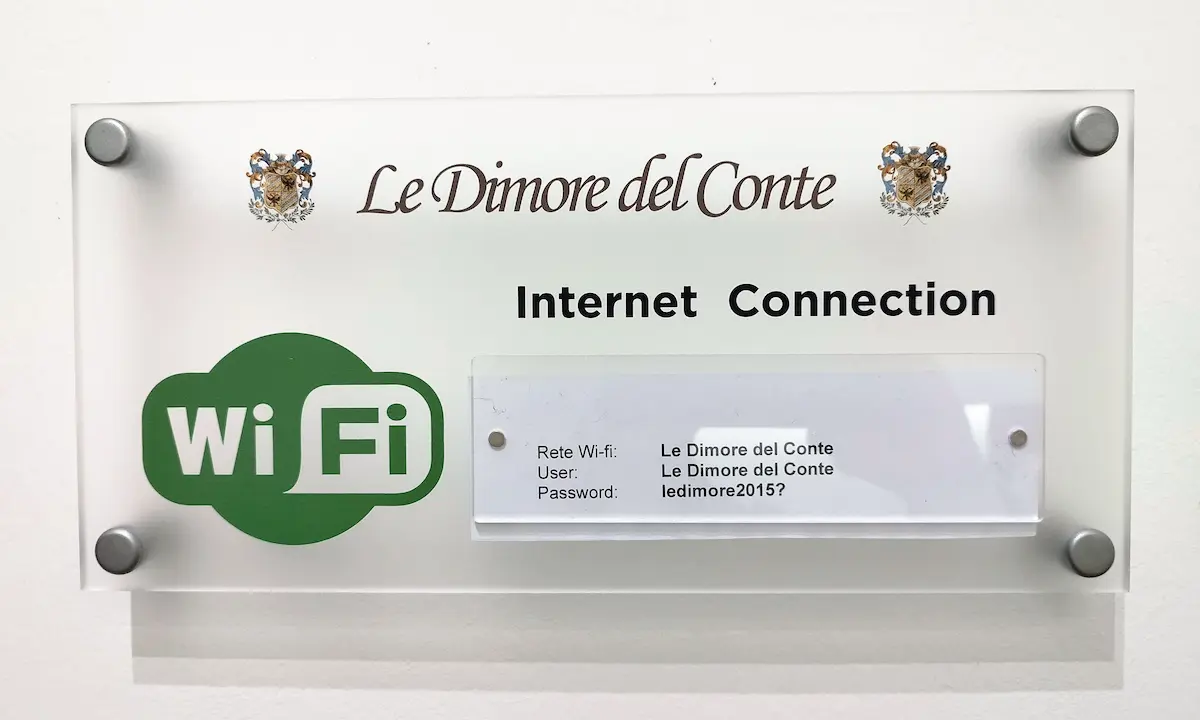 Wi-Fi Dimore del Conte